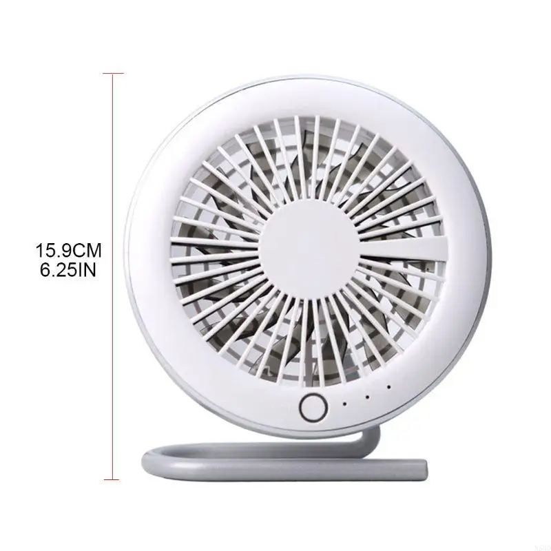 Tilt Table Tilt ปรับได้พัดลมระบายความร้อนขนาดเล็กพัดลมพัดลมส่วนตัวเสียงต่ำ N58D