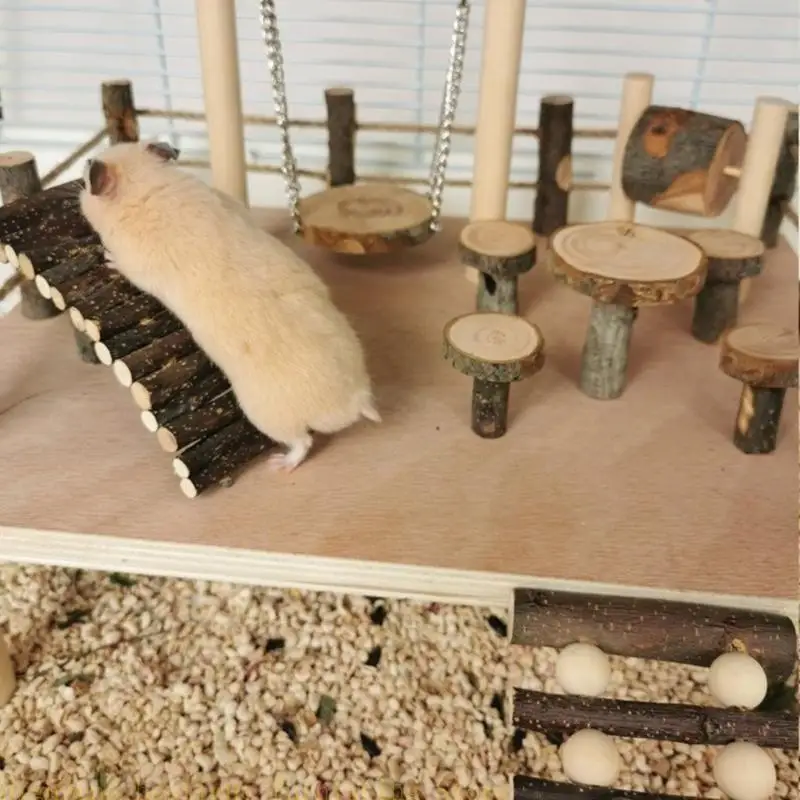 

L9NB Stackable Hamster Toy Combo Offering Versatility Exploration Possibilities