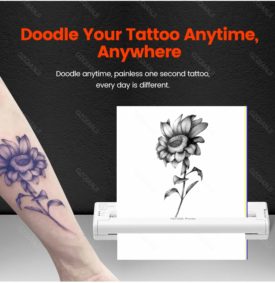 2023 Tattoo Stencil Transfer Machine Printer Drawing Thermal Stencil Maker Copier Line Printing Copier for Tattoo Transfer Paper