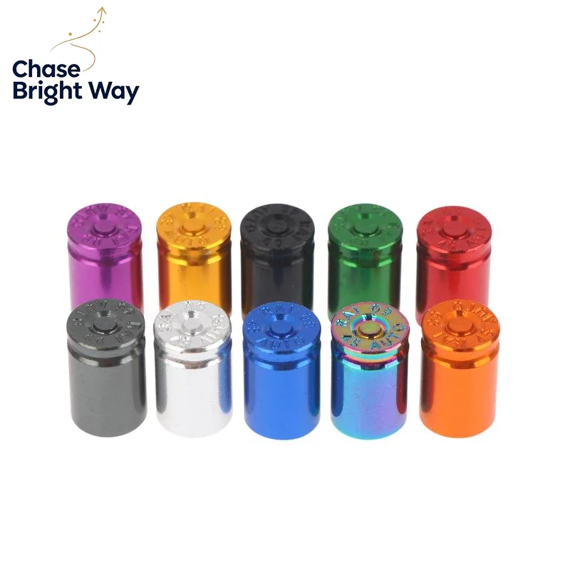 4Pcs Shell Tire Valve Stem Caps Aluminum Alloy Car Air Stem Cap For Cars SUV Trucks Bikes Motorcycles Bicycles
