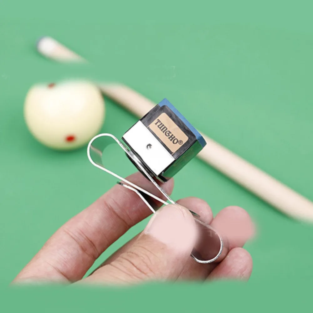 مشبك شوكولاتة مغناطيسي على شكل حرف S من الفولاذ المقاوم للصدأ، حامل طباشير مغناطيسي لحمام السباحة، مشبك طباشير احترافي محمول للسنوكر #4