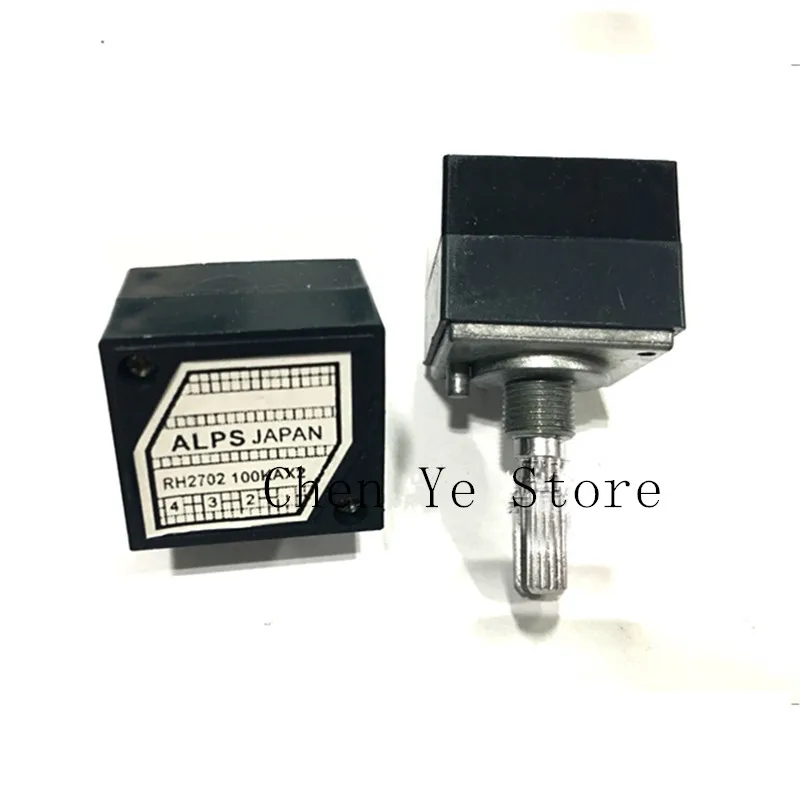 

2PCS Fever level double resistance stepping volume 27 potentiometer 8Pin RH2702 50kA 100KA 250KA