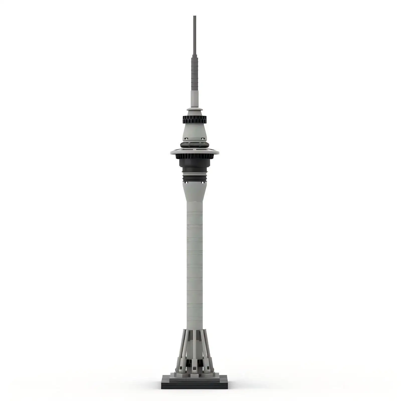 

MOC City Famous Iandmark Architecture New Zealand Sky Tower Building Blocks Model Adult Collection Toys Birthday Souvenir Gift