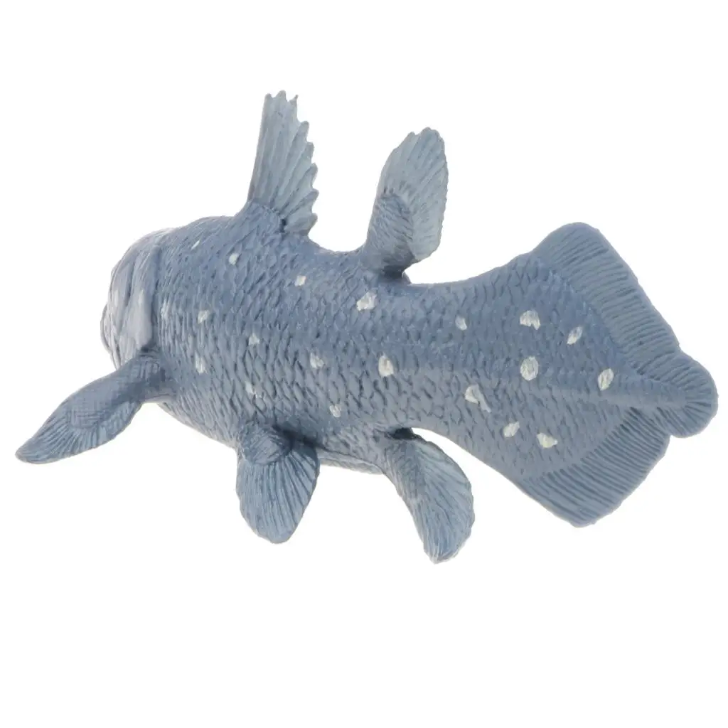 Sea Toys Animal Figurine Latimeria Plastic Model Realistic Collectible for Classroom Demonstration and Home Ornament