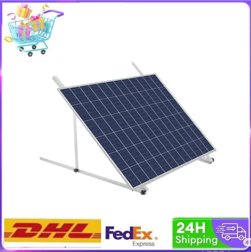 

45 "Solar Panel Installation Bracket Triangle Aluminum with Foldable Inclined Legs Suitable for Rv Roof Boat Ff Grid System