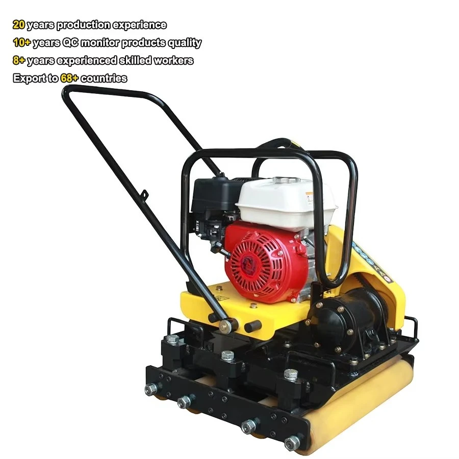 46kN Professional Hydraulic Compactor, Reversible Vibratory Plate Power-driven For Soil Ground Engineering Compaction Work