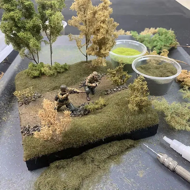 5-10cm Mini Tribulus Model Simulation Tree Scene Vegetation For HO N Train Railway Military Model DIY Building Making Materials - Image 6