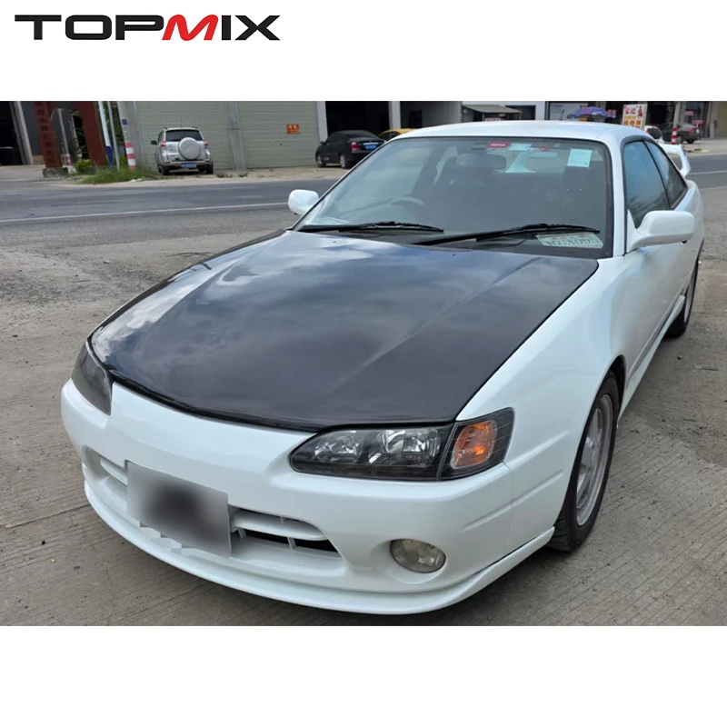 For Toyota Corolla Levin AE111 (1995-2000) 100% Carbon Fiber Engine Bonnet (High-Quality, Lightweight Performance Part) - view 2