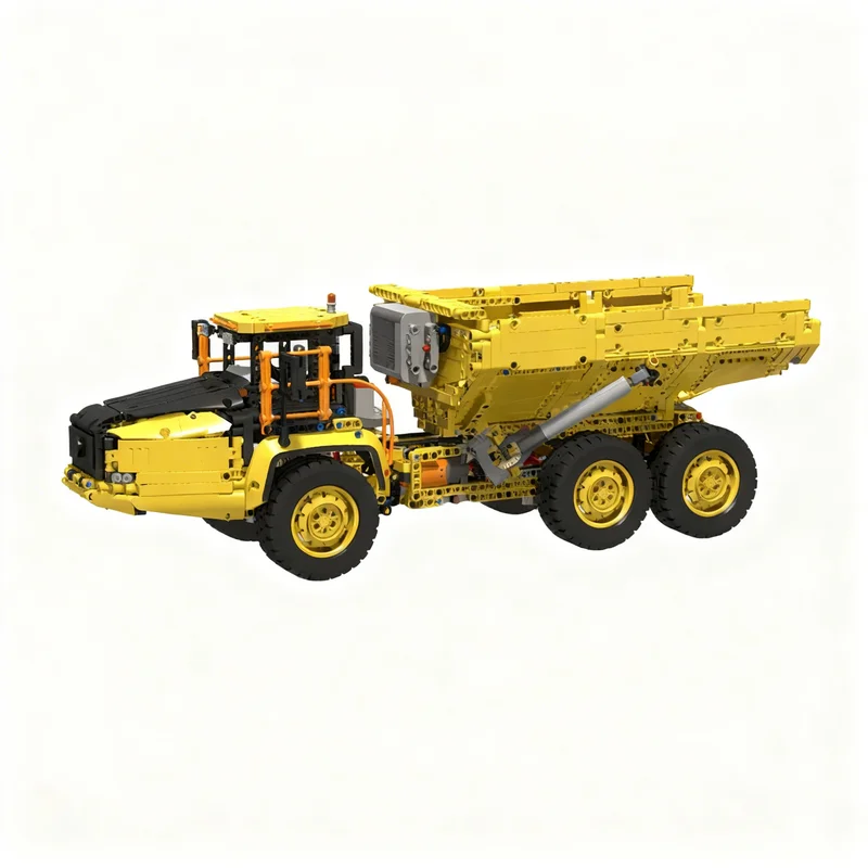 2122pcs MOC PF Conversion L Motor Steer Model Building Blocks Construction DIY Brick Idea Creative Kids Christmas Gifts Toys