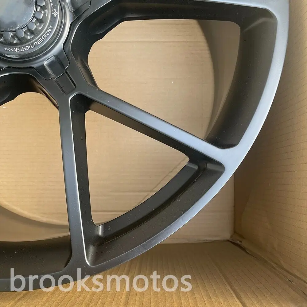 22" GT STYLE BLACK FORGED WHEELS RIMS FIT 2016+ PORSCHE PANAMERA 971 22X10 22X12