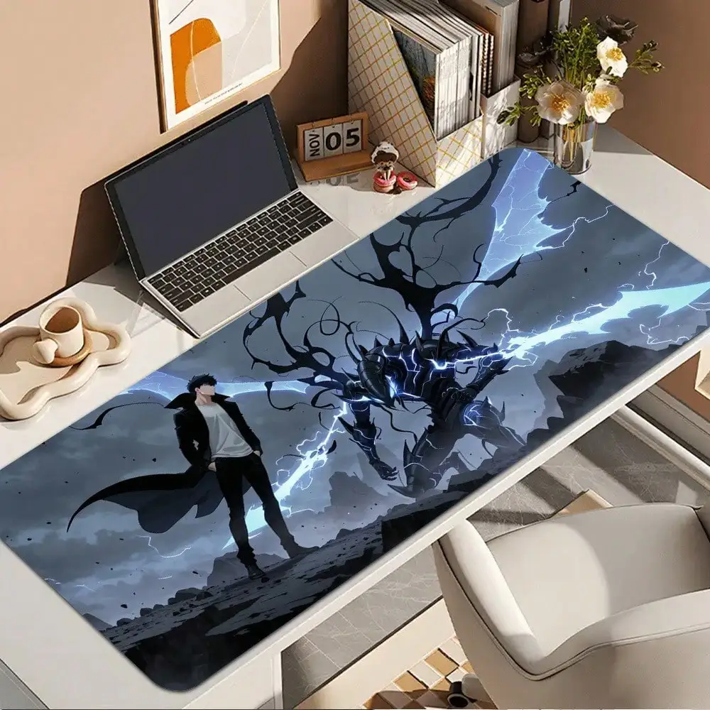 Japanese Anime Large Gaming Mouse Pad, Non-Slip Rubber Base Washable Desk Mat, Office Home School Decor Accessory, Perfect Gift For Anime Fans Friends