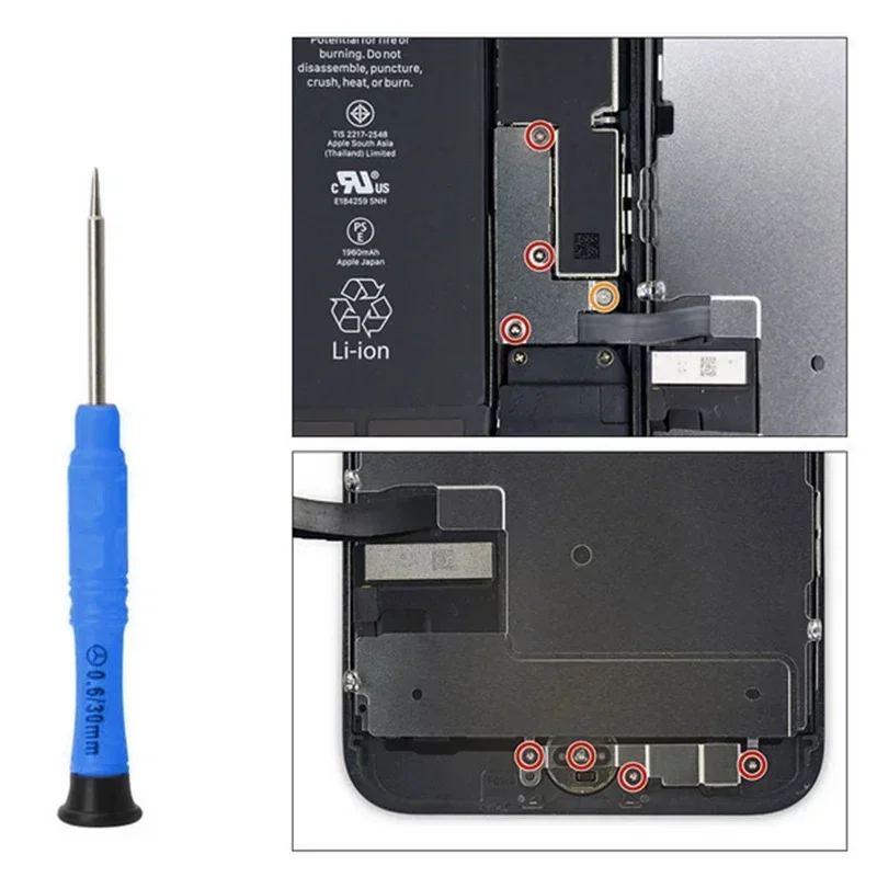 22 in 1 Mobile Phone Repair Tools Disassemble Repair Kit for iPhone Screwdriver Combination Skid Multi Function Disassembly Set