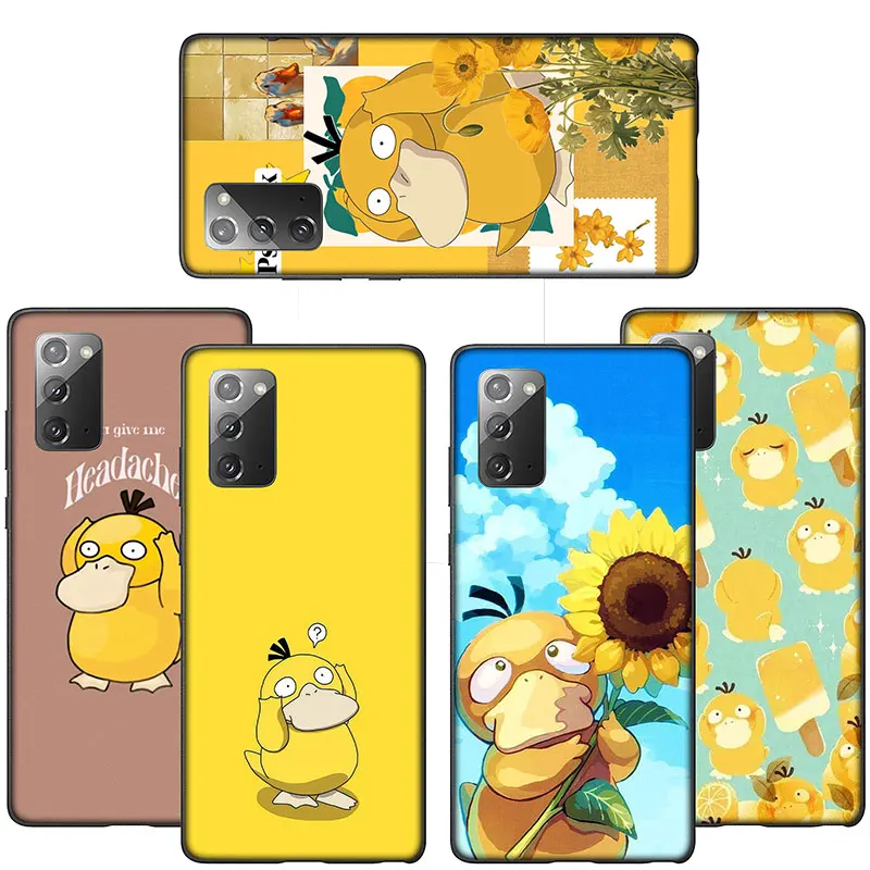 SO137 Psyduck Cover Phone Case for Realme C20A C20 C21 C21Y C25 C25S C25Y C30 C31 C33 C11 C12 C15 Narzo 20 50i X2 XT Pro