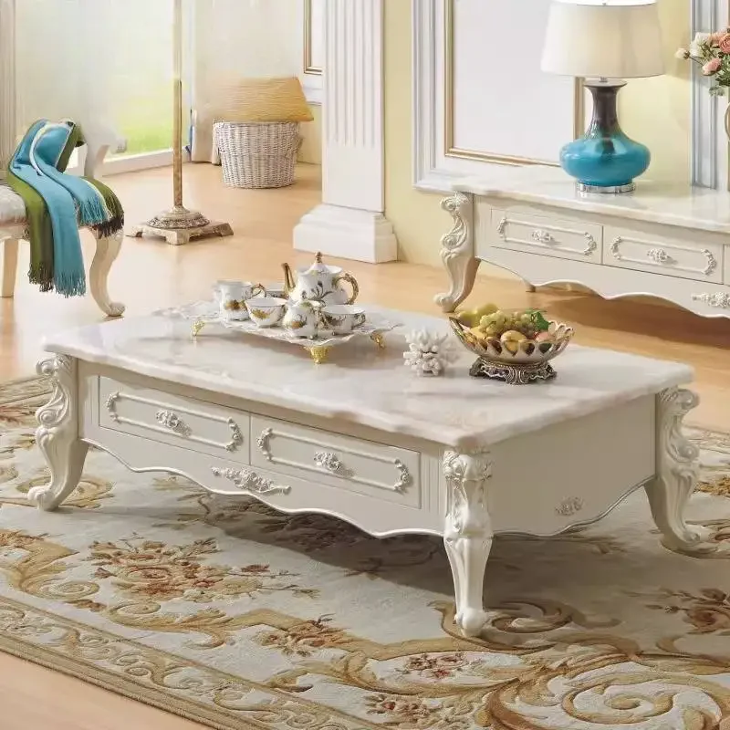 

Style Extendable Coffee Table Decoration Designer Minimalist White Coffee Table Modern Nordic Meuble Salon Furniture For Home