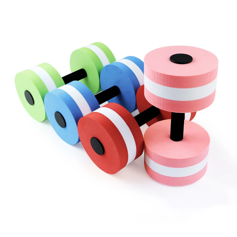 

Water Aerobics Dumbbells,Water EVA Foam Barbells Exercise Hand Bar Pool Resistance Exercises Equipment for Pool Sports Women/Men