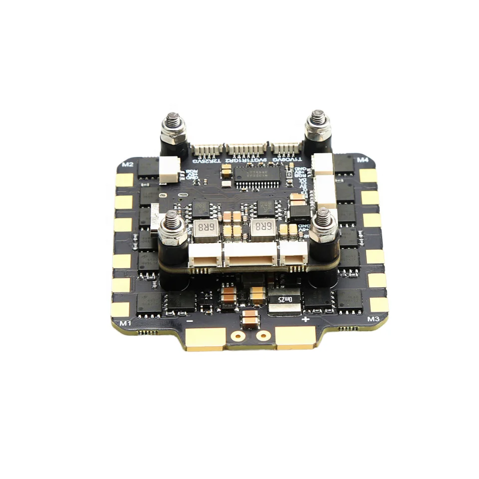 F722+80A STACK F722 V2 Metal Dr-one Flight Controller for Compatible