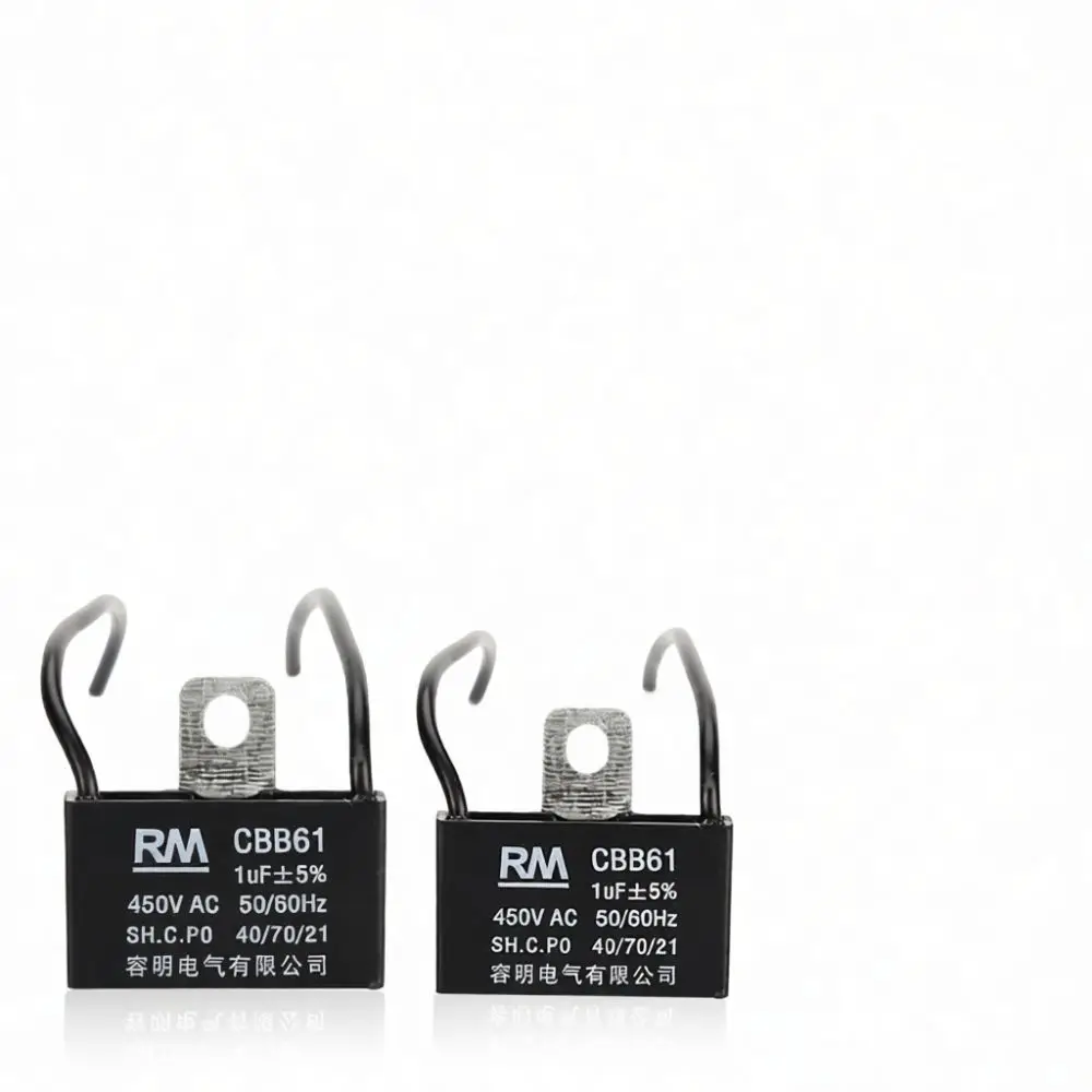 CBB61 Capacitor For Electric Motor Start Operation Durable Build Compact Design For Easy Installation In Appliances