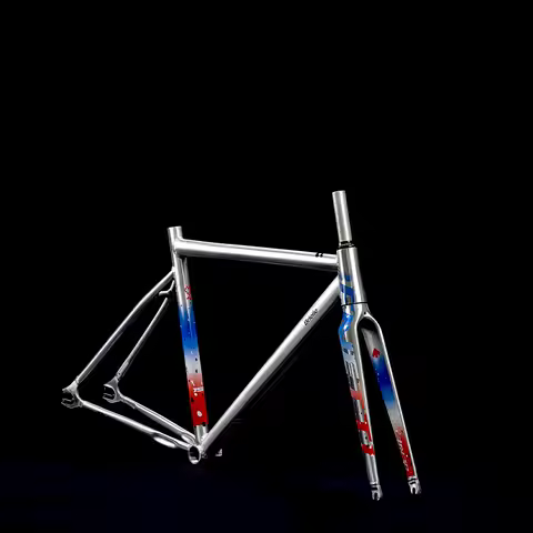 BJ cycle Bennetti Brielle sonic silver All-terrain Fixedgear Frame gravel Fixie Frame Single Speed Bicycle parts Track Bike