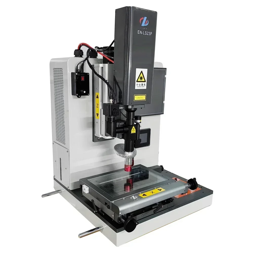 LY-ZJMY All-In-One EN-LS23 High-Energy OLED LCD Circuit ITO Conductive Coating Restore Pulsed Laser Welding Repair Machine
