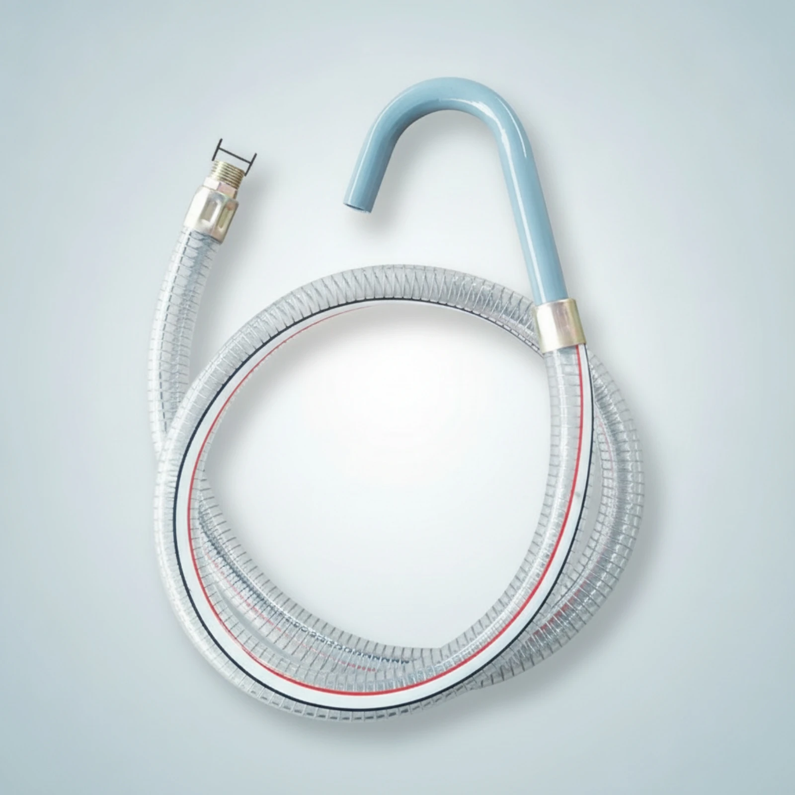 Oil Drain Hose Transparent Oil Drain Tube with Connector for Mechanics, Garage, Workshop