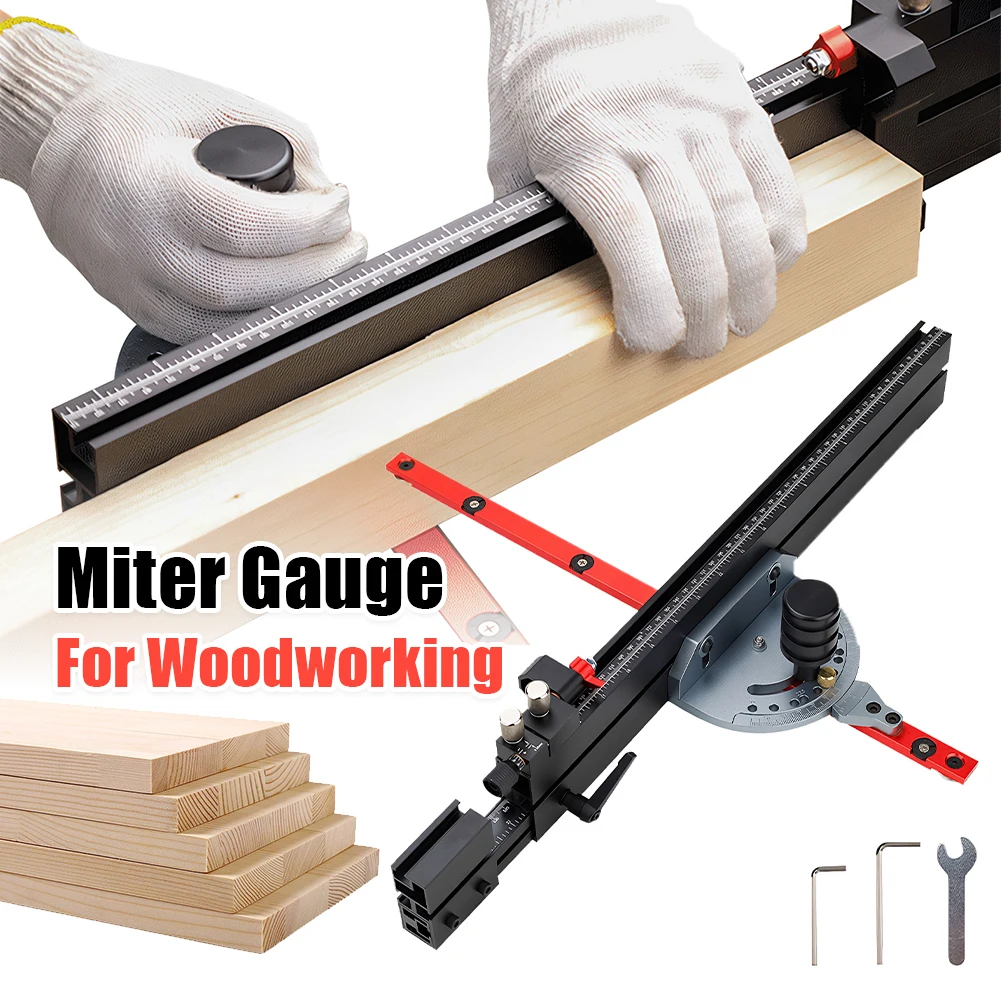 

Miter Gauge Adjustable Precision Miter Gauge Table Saw Miter Gauge for Table Saw Band Saw Router Table