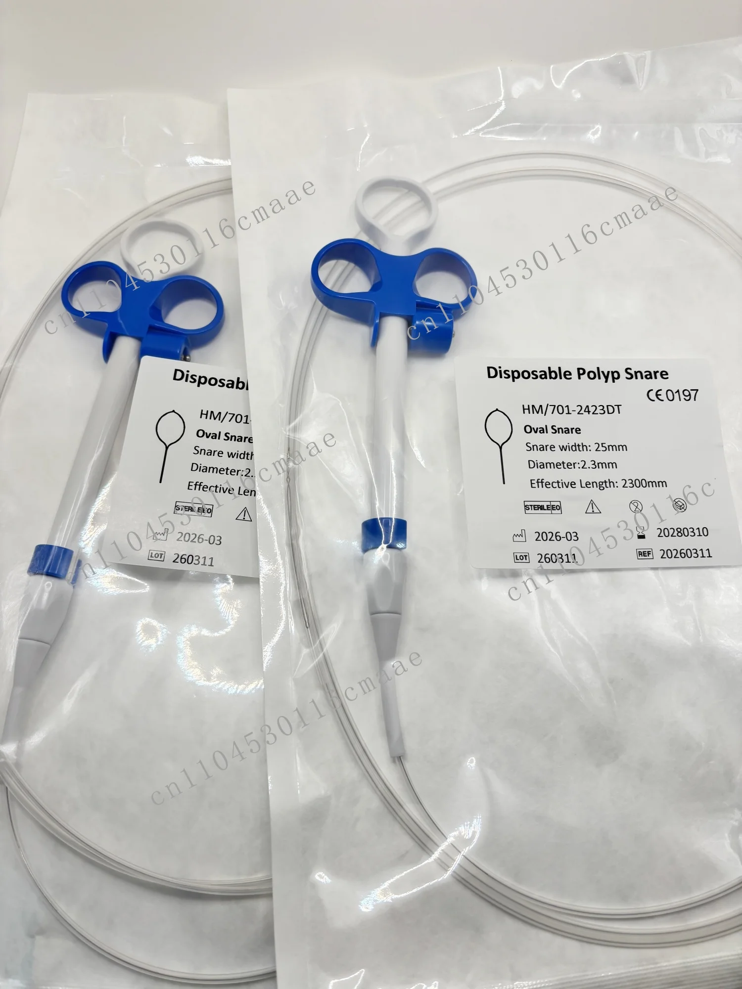 Disposable Endoscopic Foreign Body Forceps Grasping Clip Polypectomy Snare Loop for EMR ESD Endoscopy