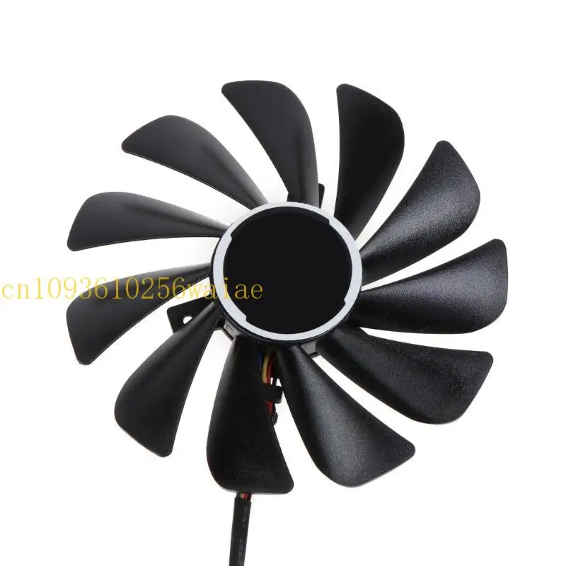 652f 95 mm pour Radeon RX 5700 XT VGA Fan Graphics Carte refroidissement 4pin 12V 0.45a