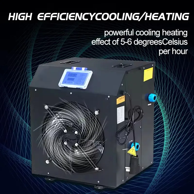 Xiangyin 1,5 pk Vanace buitenverwarming koeling ingebouwde pijpleiding pompfilter koude duik ijsbad waterkoeler met UV A