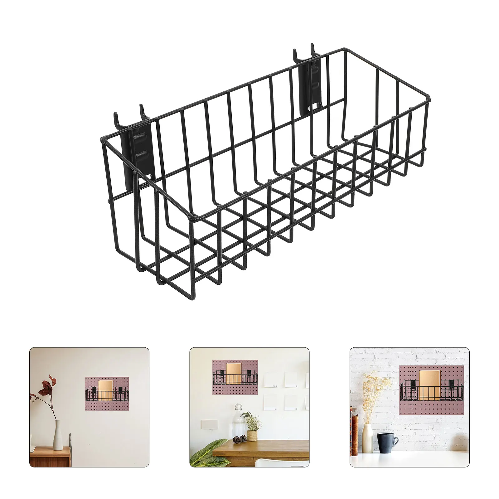 

Hanging Shelf Organizer Nursery Room Decor Hanging Mounted Storage Basket Document Holder File Rack Scratch Resistant