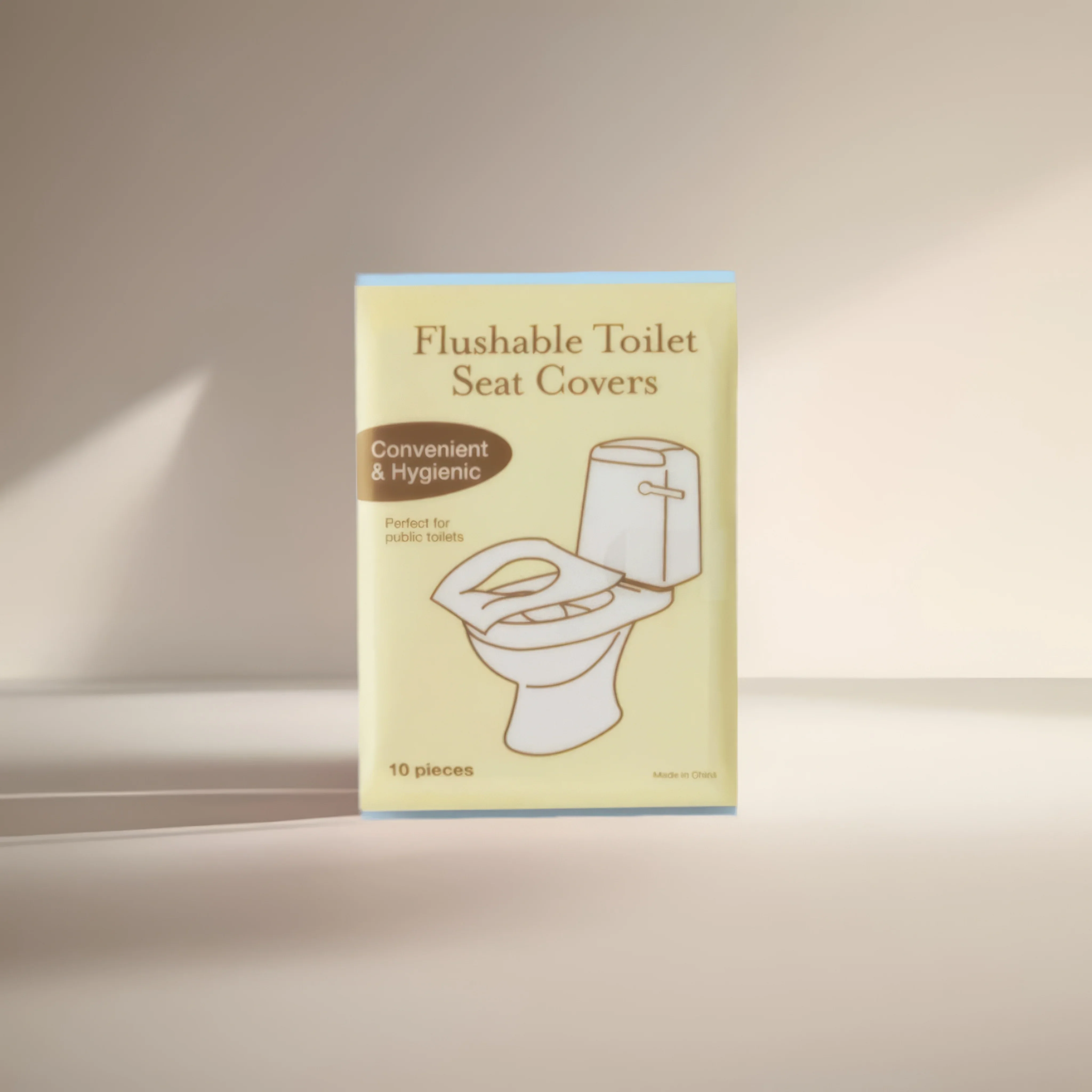 20 Practical Disposable Toilet Seat Covers, Portable Bathroom Protection Pads, Suitable for Travel, Hotels, and Camping Use