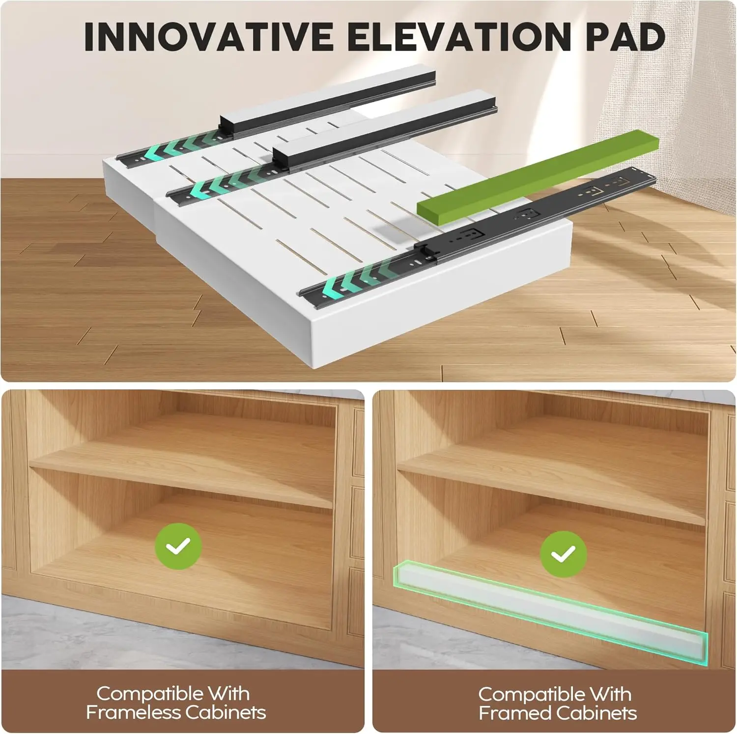 4Pack Expandable Pull Out Cabinet Organizer 21