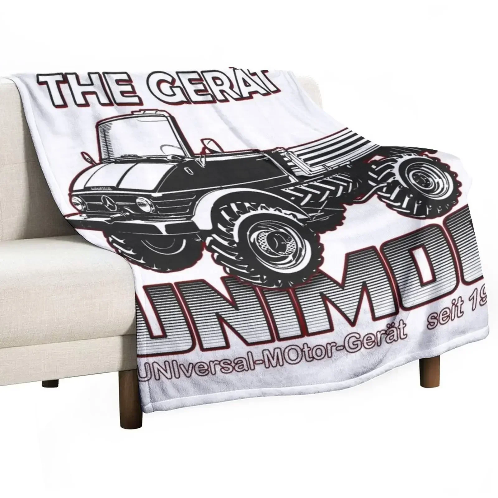 THE GREAT UNIMOG (UNIversal-MOtor-Ger?t) Throw Blanket Tourist Summer Beddings Baby Moving Blankets