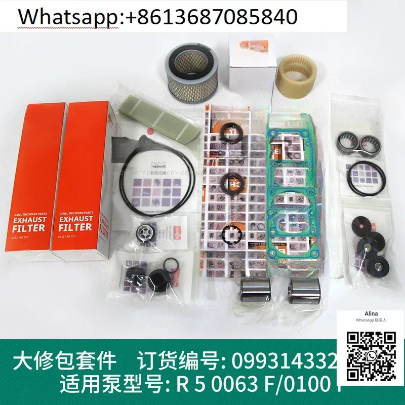 Vacuum pump repair kit R5 RA0100F RA0302D/0160D sealing kit accessories