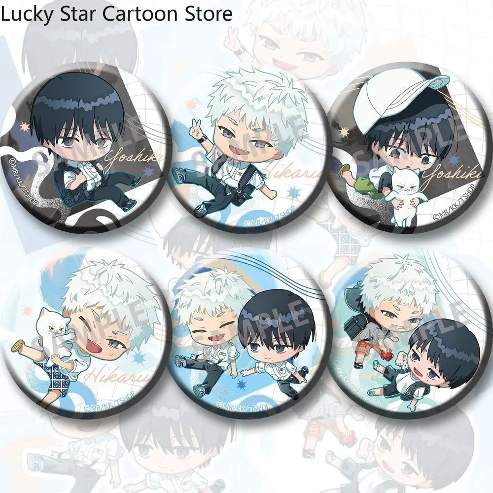 Cosplay De Zomer Hikaru Died Anime Cosplay Knop Pin Leuke Cartoon Broche Badge Rugzak Accessoires Halloween Cadeau