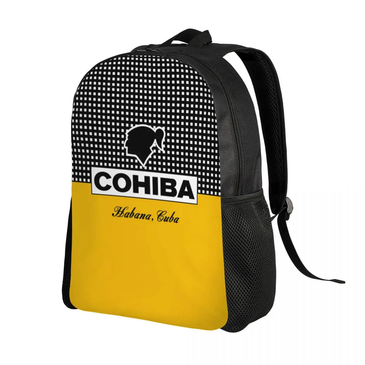 Customized Cuban Cohiba Backpacks Women Men Casual Bookbag for College School Bags