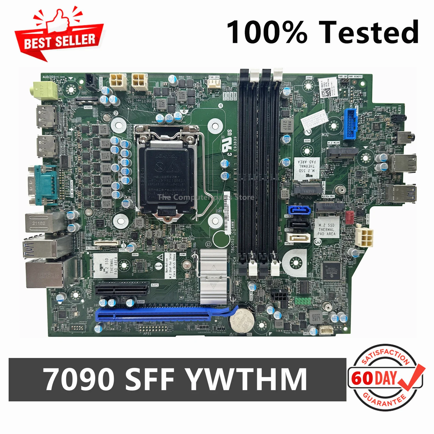 Original For Dell OptiPlex 7090 SFF Desktop Motherboard YWTHM