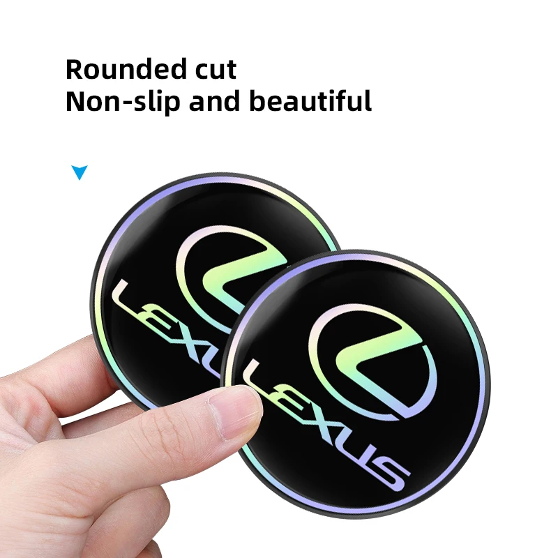 Car Laser Coasters Cup Slot Mat For Lexus RX330 IS250 Ct200h ES300h RX350 IS300h NX300h RX400h Beverage Holder Pad Auto Interior