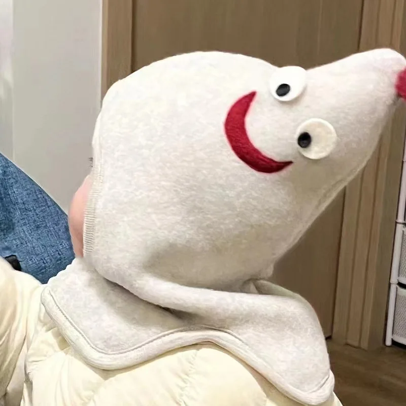 Baby-kipvormige hoed Zachte, huidvriendelijke unisex warme wintermuts voor peuters Nieuwe herfst-winterstijl Gezellige oorbedekkende hoed