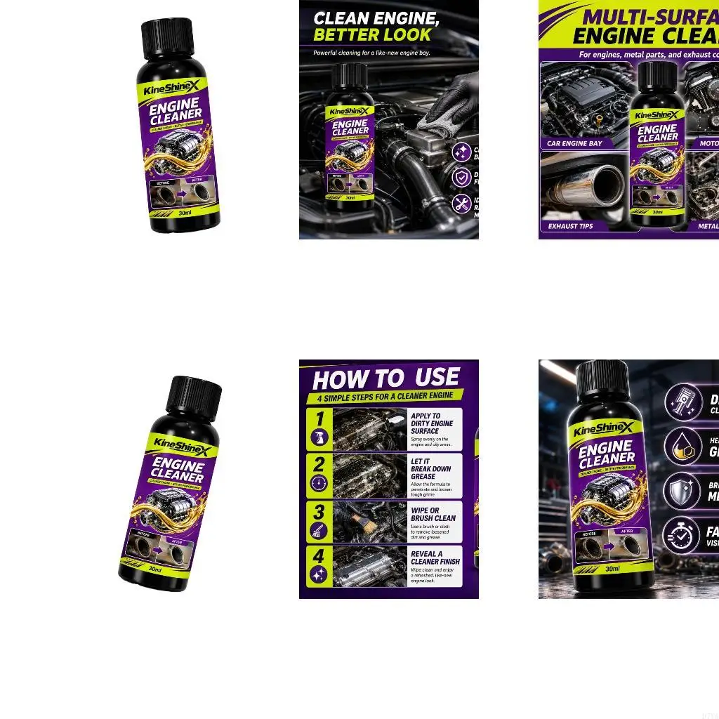 Engine Cleaner Additive for Routine System Maintenance, Single Bottle Product to Pour In Before Scheduled D7YA