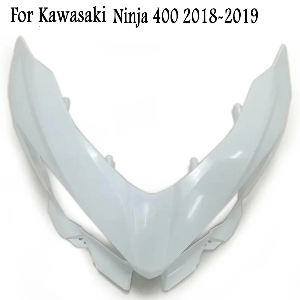 Unpainted Upper Front Cowl Nose Fairing For Kawasaki NINJA 400 2018 2019