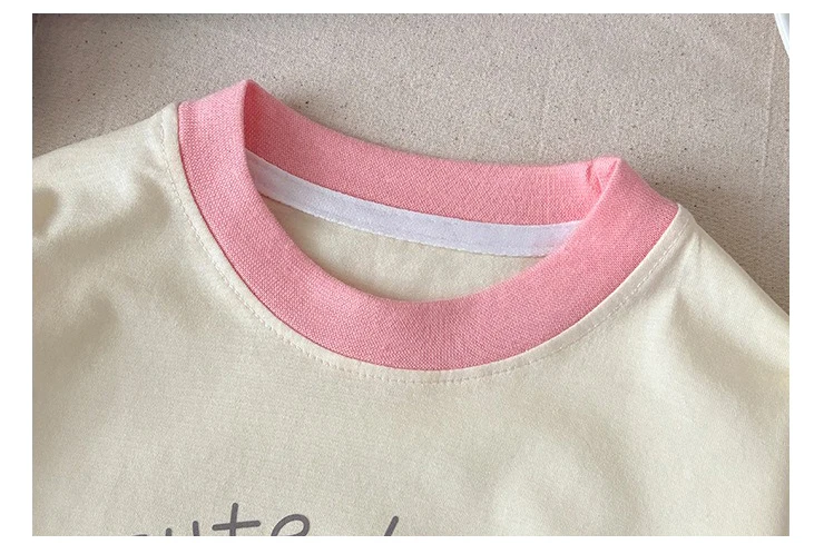 Langarm-T-Shirt für Kleinkinder, Mädchen, Herbst, süße Cartoon-Bären-Oberteile für Kinder, weiches Baumwoll-T-Shirt, lässige Basic-Shirts für Babys. – Detail 5