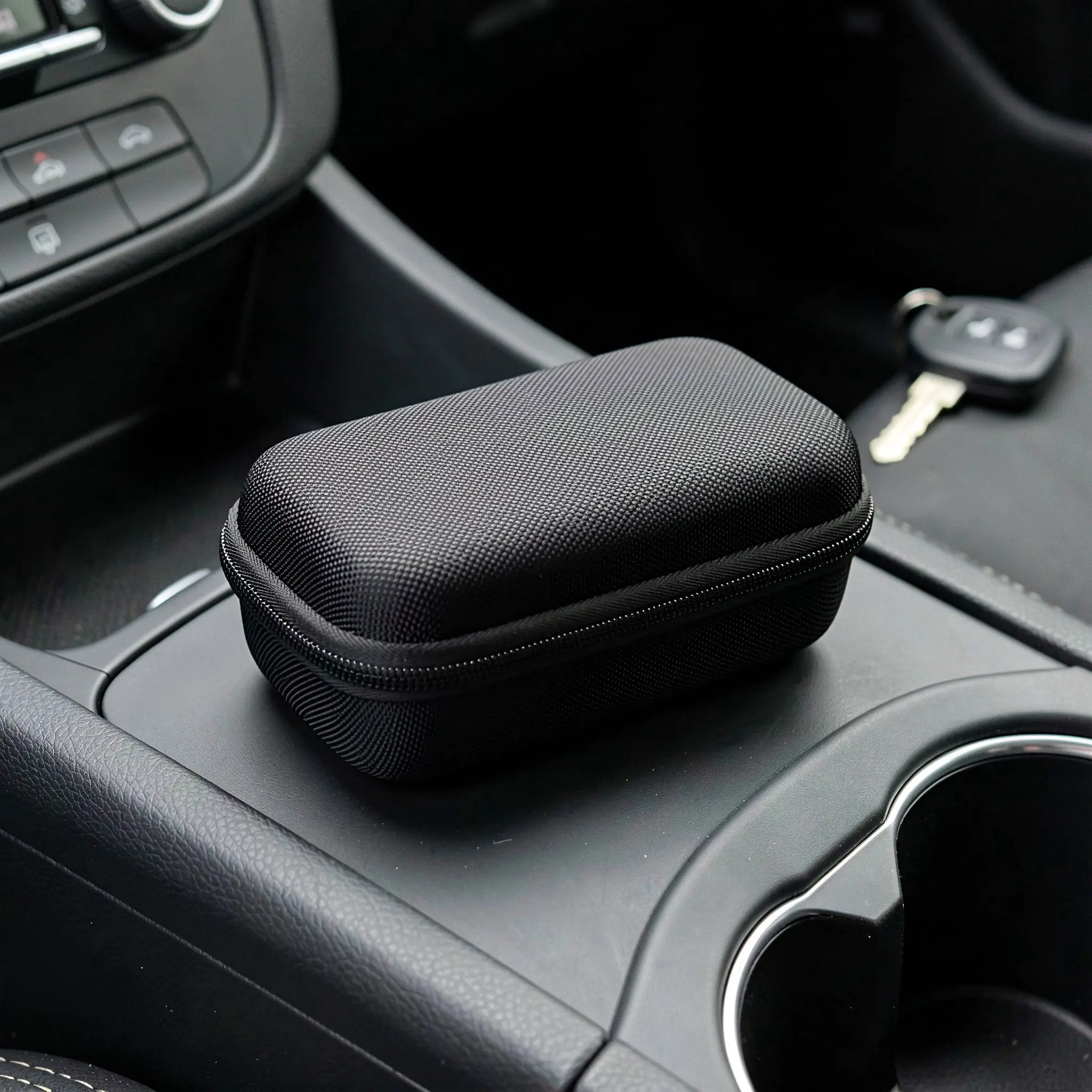 Waterproof Hard Shell Eyeglass Case Dual Slot Protective Storage Box Travel Sunglasses Organizer Portable Glasses Holder