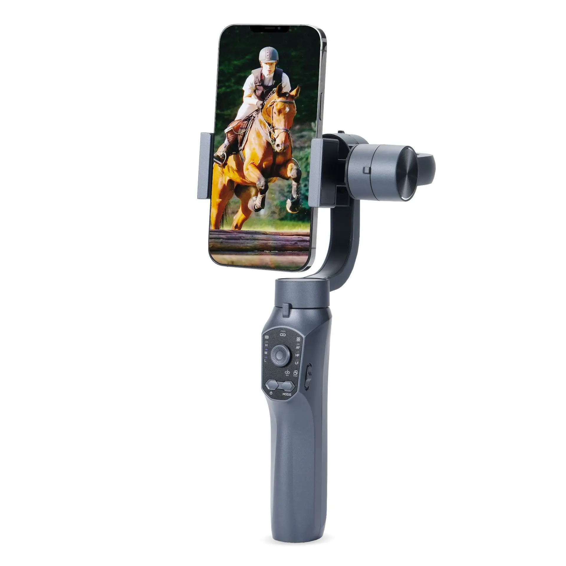 F10 3-Axis Handheld Gimbal Foldable Phone Video Record Stabilizer for iPhone Smartphones Shooting Live Streaming