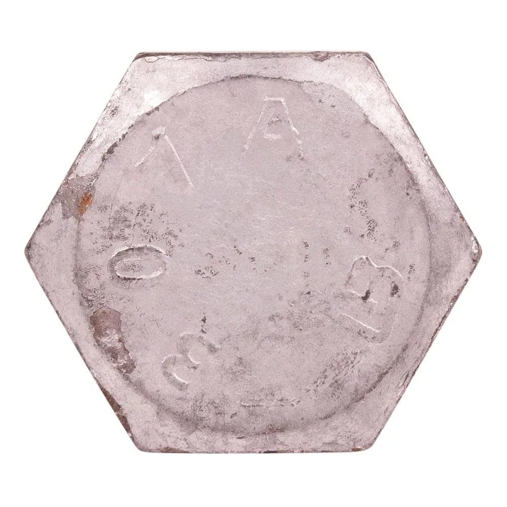 مسامير ذات غطاء سداسي مطلي باللون الأصفر من الدرجة 8 3/4-10 × 2-1/4 خيط خشن مجموعة مكونة من 100 قطعة ملولبة بالكامل #4