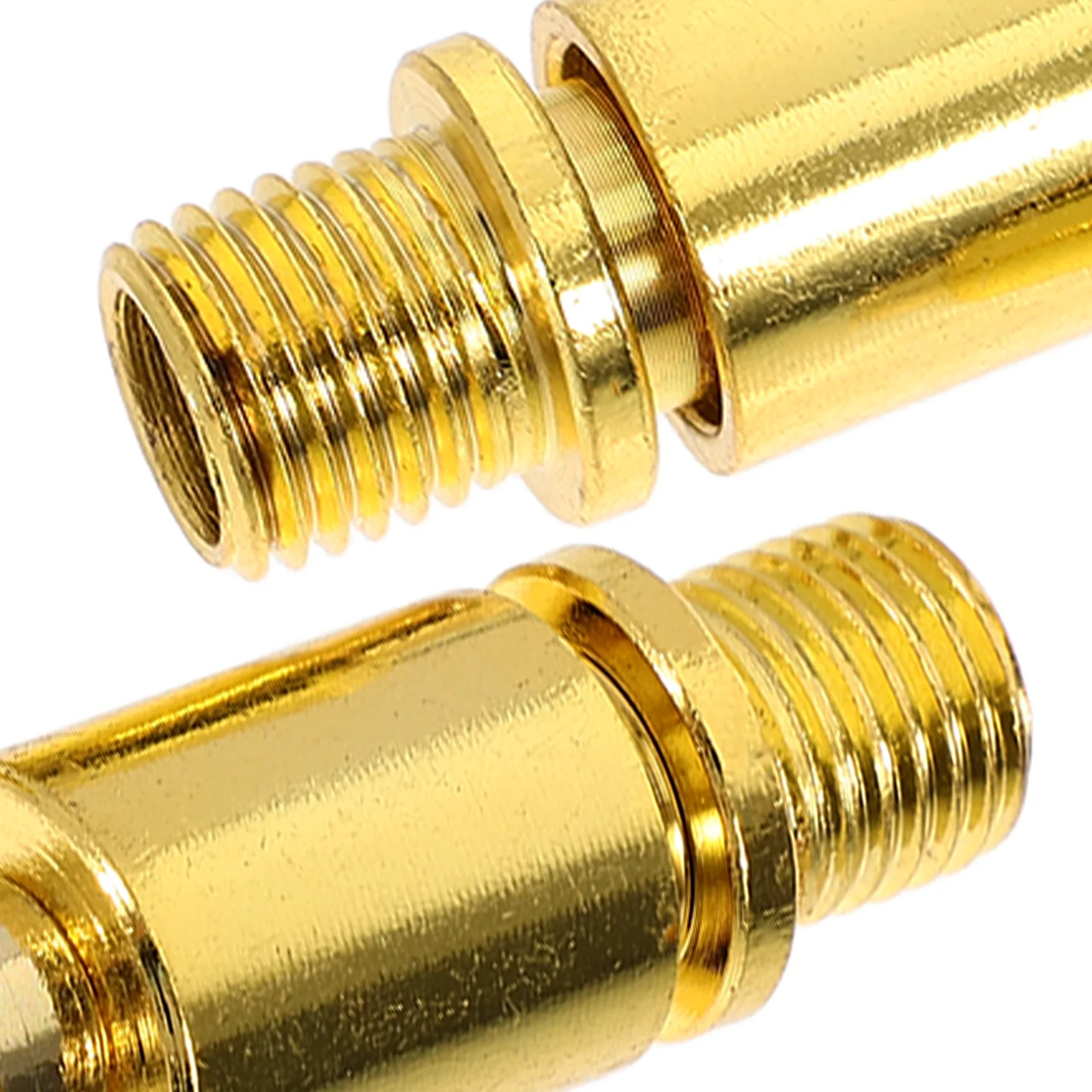 

2 Pcs Guitar Electric Shaker Jack Tremolo Stabilizer Arm Sockets Double Accessories Golden Part