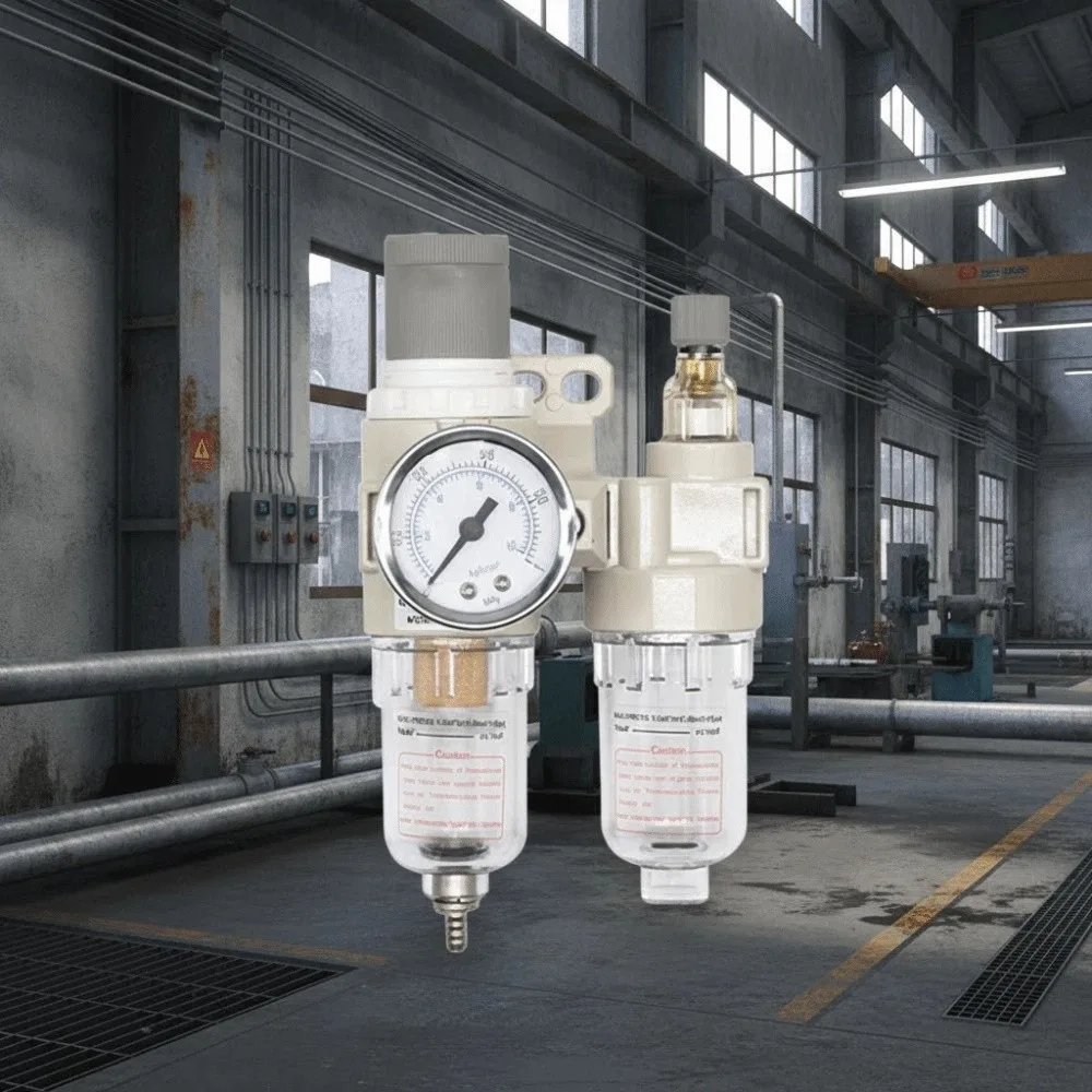Pressure Regulator AFC2000 Pneumatic Filter Oil Water Separation Moisture Separator Two-piece Air Filter Regulator Oil Water