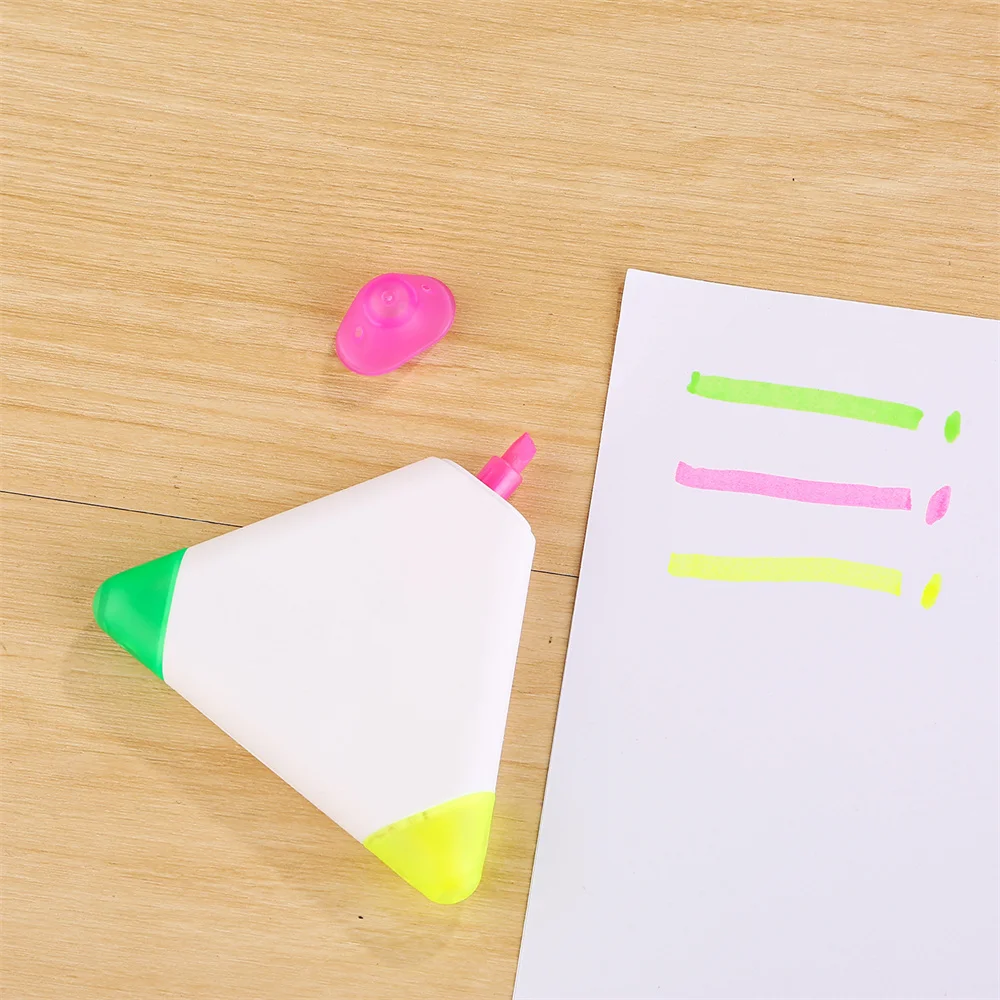 1/2/4PCS Highlighters Multicolor Creative Highlighter Pen Kawaii Markers Drawing School Art Supplies Japanese Stationery