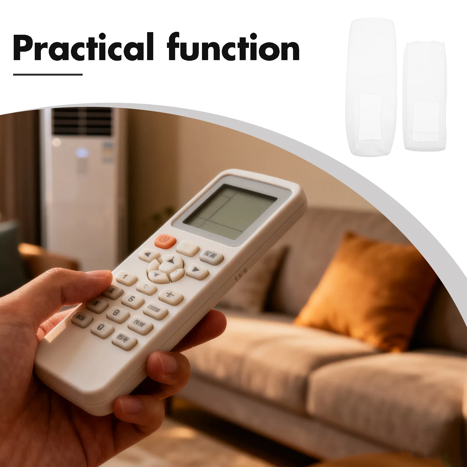 Funda impermeable para mando a distancia, funda protectora de silicona para mando a distancia, funda antideslizante a prueba de golpes para uso doméstico, 4 Uds.