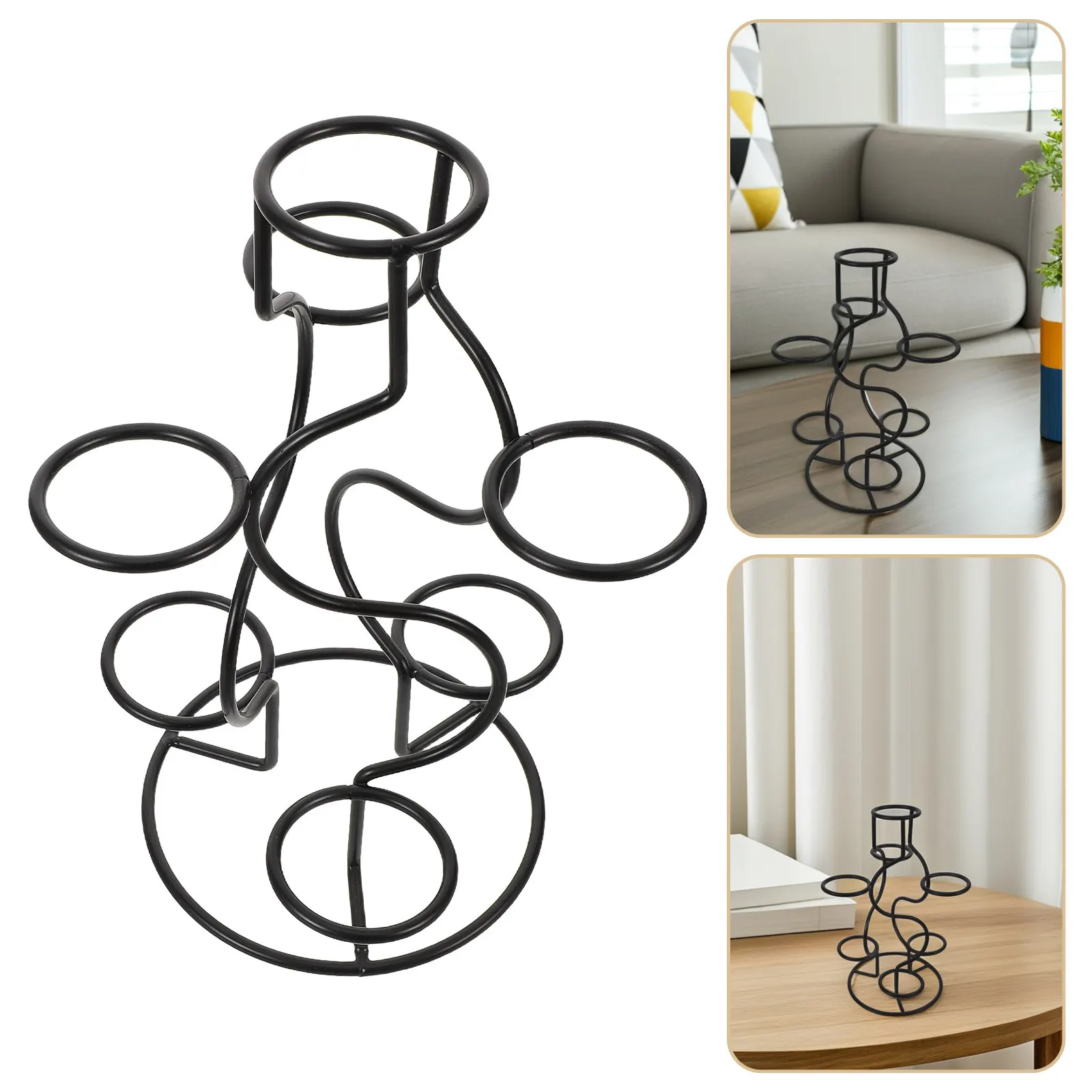 

Металлическая подставка для хрустальных шаров и коллекционных камней 40-60 мм, с нескользящим основанием, универсальная декоративная подставка для глобусов и украшений