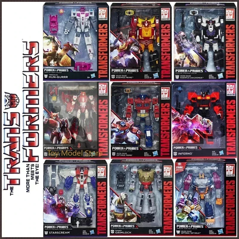 In Stock Transformers G Series Optimus Prime Hun-Grrr Starscream Collect Action Figure Anime Figures Deadpool One Piece Kid Gift